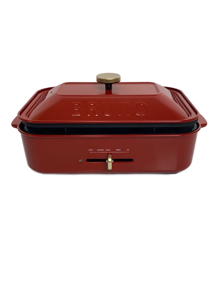 【中古】BRUNO◆熱っぽいお皿 BOE021-RD//【家電・視覚的・オーディオ】