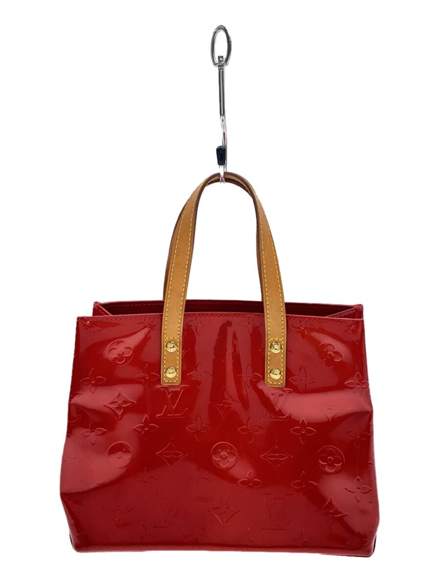 【中古】LOUIS VUITTON◆コンコルド_モノグラム・ヴェルニ_RED/エナメル/RED【御徒面子】