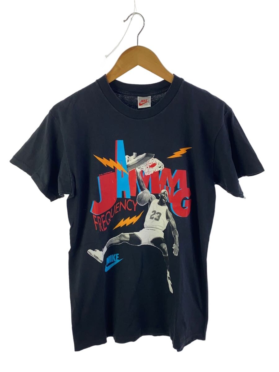 【中古】NIKE◆90s/銀タグ/jordan jaming/両面/両シングル/Tシャツ/M/コットン/BLK//【メンズウェア】｜2ｎｄ STREET 店