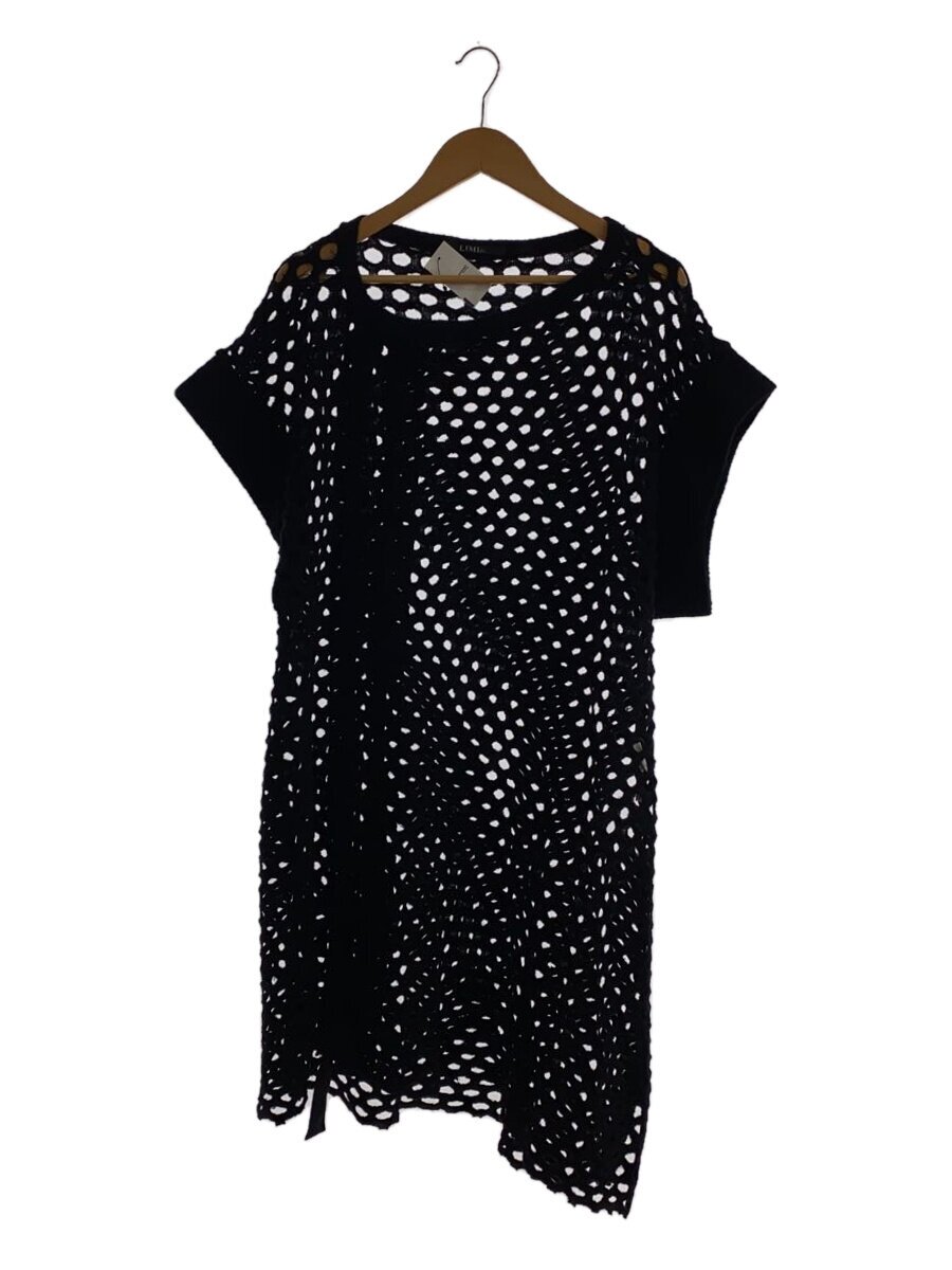 【中古】LIMI feu◆半袖カットソー/S/綿織物/BLK/LY-T21-046【レディース御召しもの】