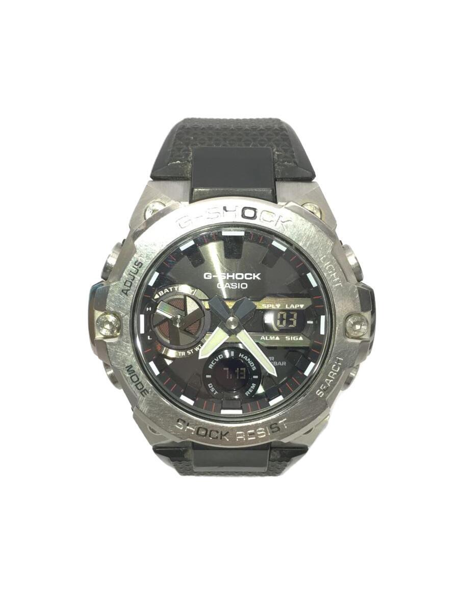 【中古】CASIO◆ソーラー腕時計_G-SHOCK/デジアナ/BLK/BLK【服飾雑貨他】｜2ｎｄ STREET 店 15,345円