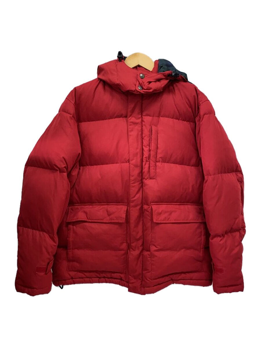 【中古】CHAPS RALPH LAUREN◆90s/裏地ブラックウォッチ/ダウンジャケット/M/ポリエステル/RED//【メンズウェア】｜2ｎｄ STREET 店
