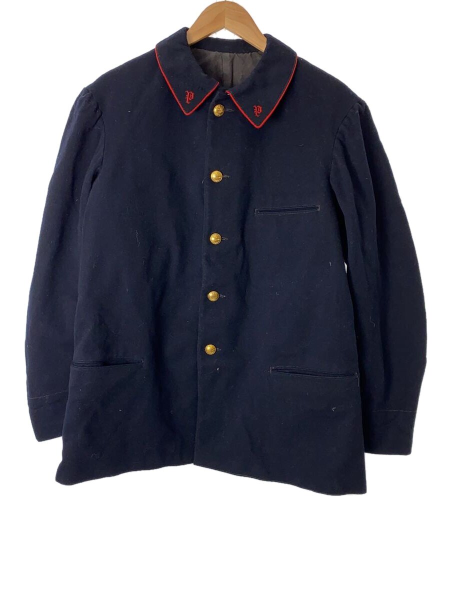 【中古】30s/PTT/フランス共和国郵政政府機関/上衣/--/--/NVY/無地【メンズウェア】