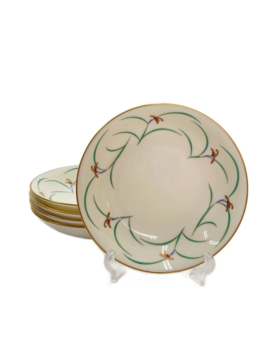 【中古】香蘭社◆リンドフィールド/皿/5点セット/WHT/有田焼【キッチン用品】
