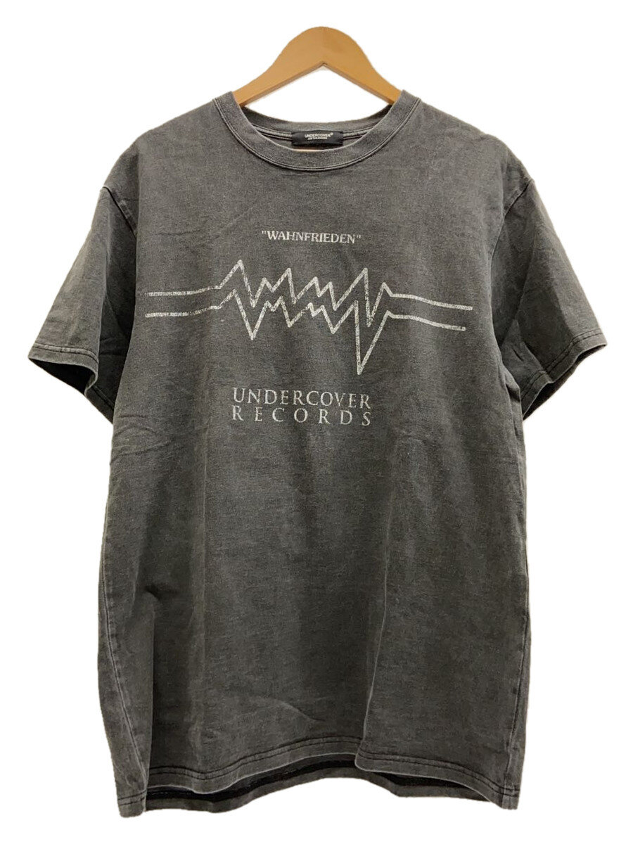 【中古】UNDERCOVER◆24SS/UC RECORDS/プルオーバー/2/綿織物/GRY/刷り上げる/UC1D9810-3【メンズウェア】