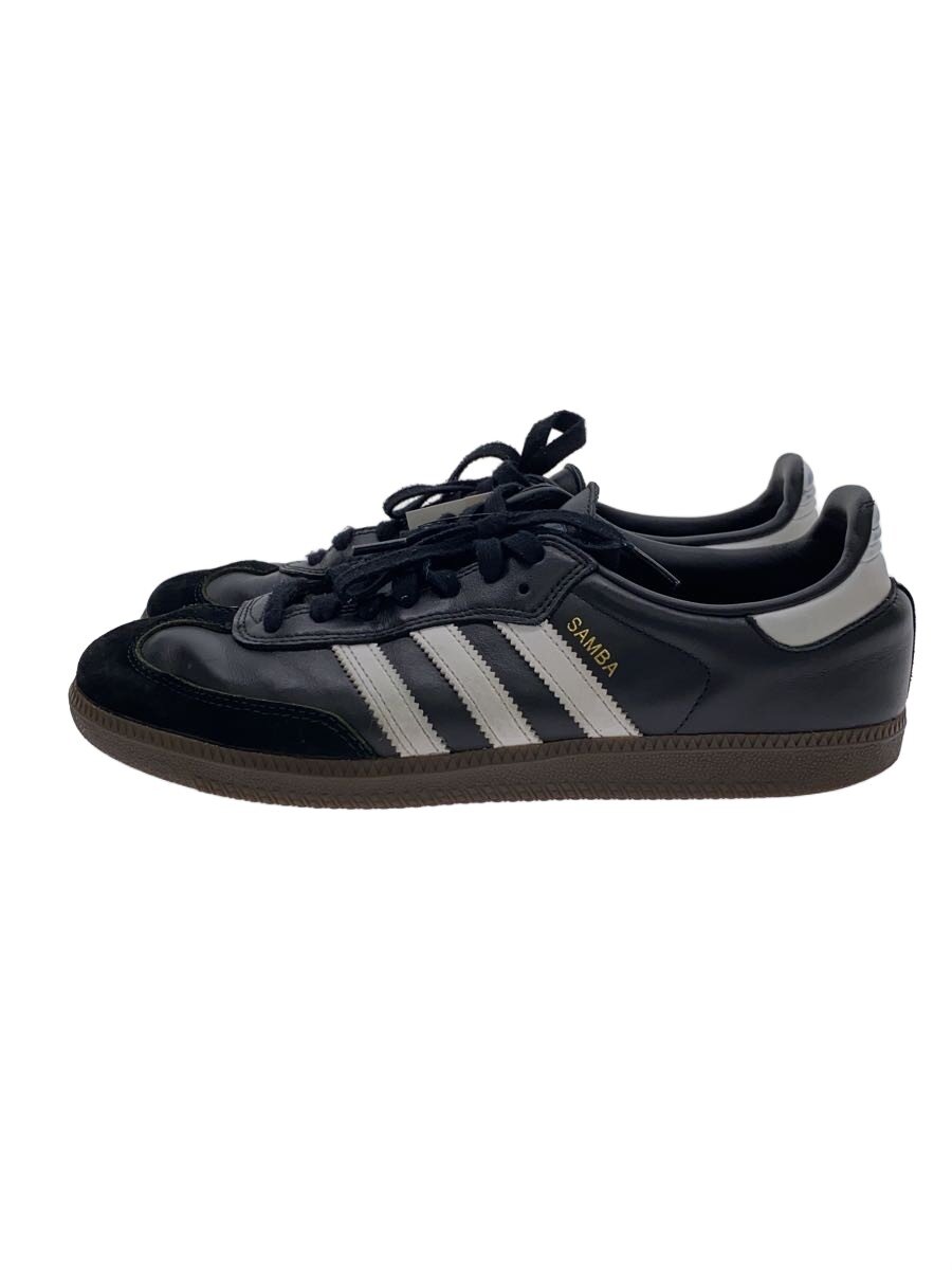 【中古】adidas◆ローカットスニーカー/27珊/BLK/なめし革/IE3100//【シューズ】