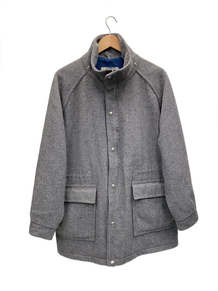 【中古】L.L.Bean◆厚地の外套/--/羊毛/GRY【メンズウェア】