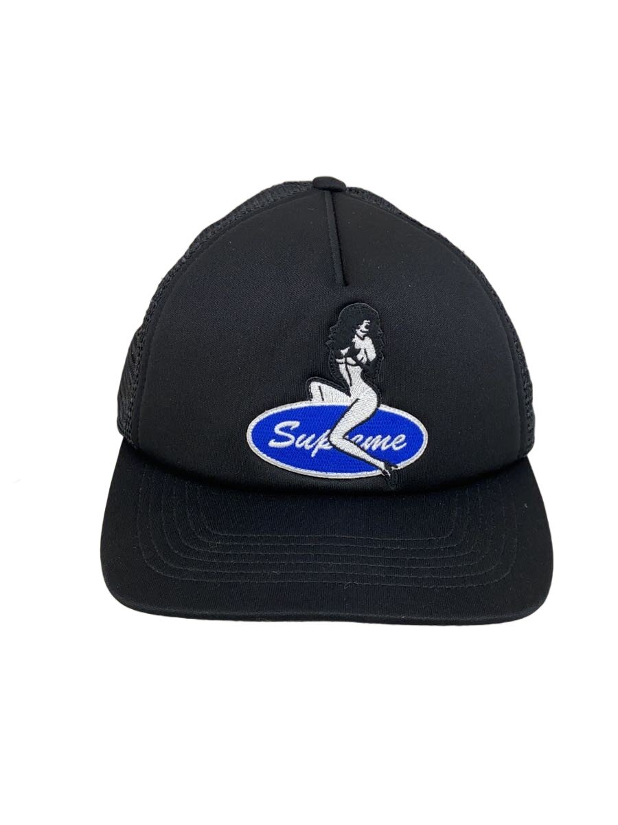 【中古】Supreme◆メッシュ旗がしら/--/ポリエステル/BLK/メンズ//【服飾雑貨他】