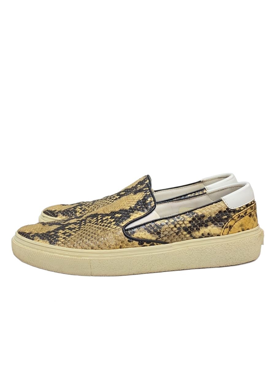 【中古】SAINT LAURENT◆パンプス/38/GLD/羊毛/365658【シューズ】