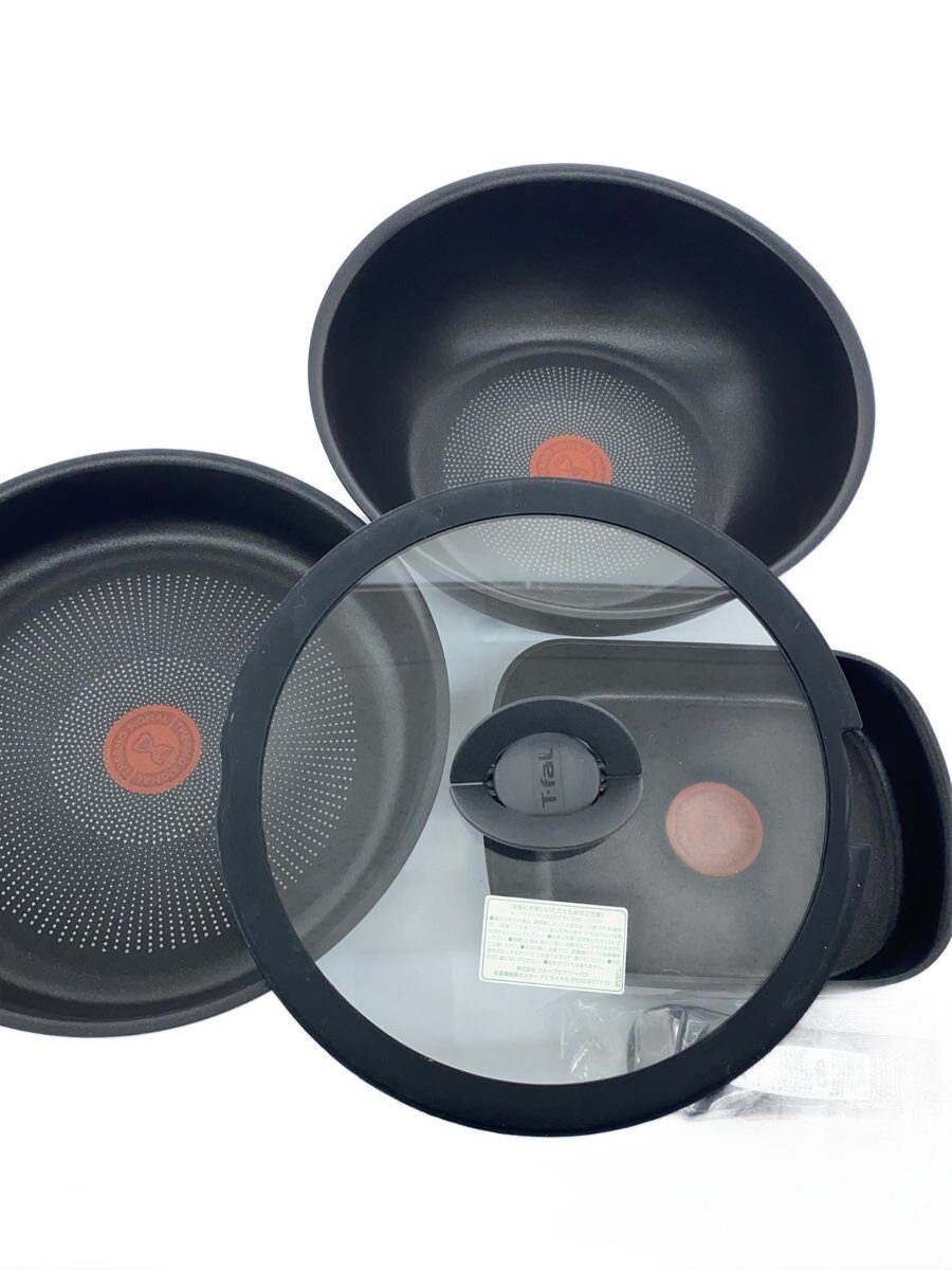 【中古】T-fal◆フライパン5セット/インジニオ・ネオ キャストライン アロマ プロ【キッチン用品】