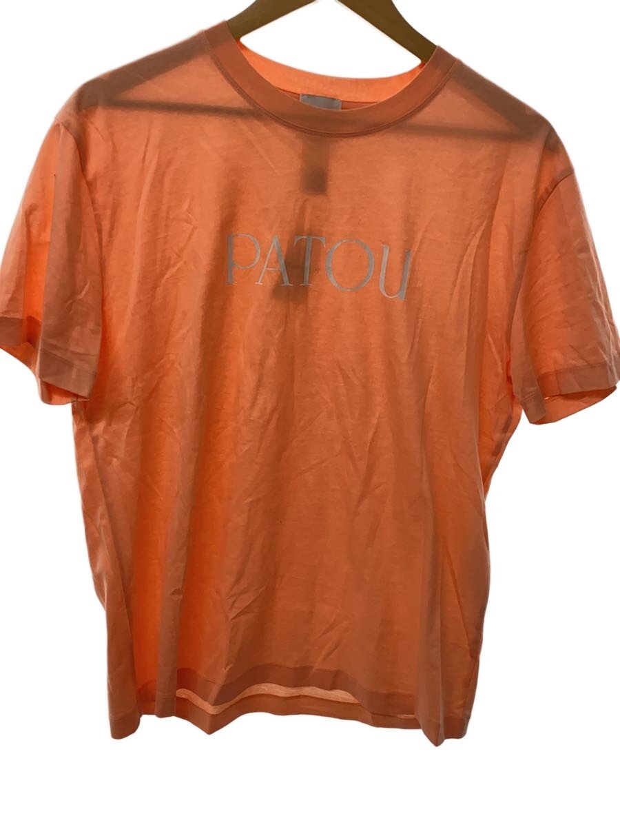【中古】PATOU◆半袖カットソー/XL/綿織物/サクラ色/無地/24SS【レディース御召しもの】