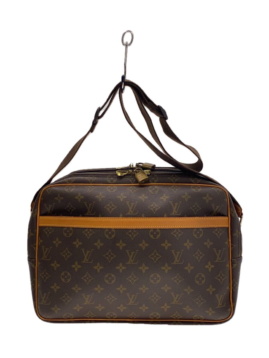 【中古】LOUIS VUITTON◆特派員GM_モノグラム・帆布_BRW/PVC/BRW/総柄【御徒面子】