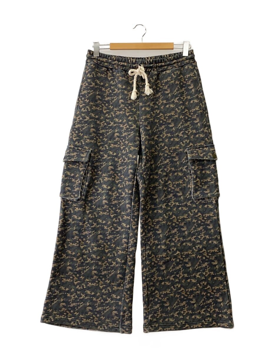 【中古】DALL CLOTHING◆カーゴパンツ/L/綿織物/GRN/家鴨フラ//【メンズウェア】