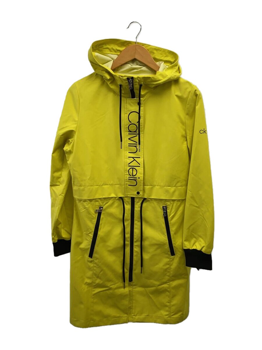【中古】Calvin Klein◆上衣/XS/ポリエステル/YLW/CWC42434【レディース御召しもの】