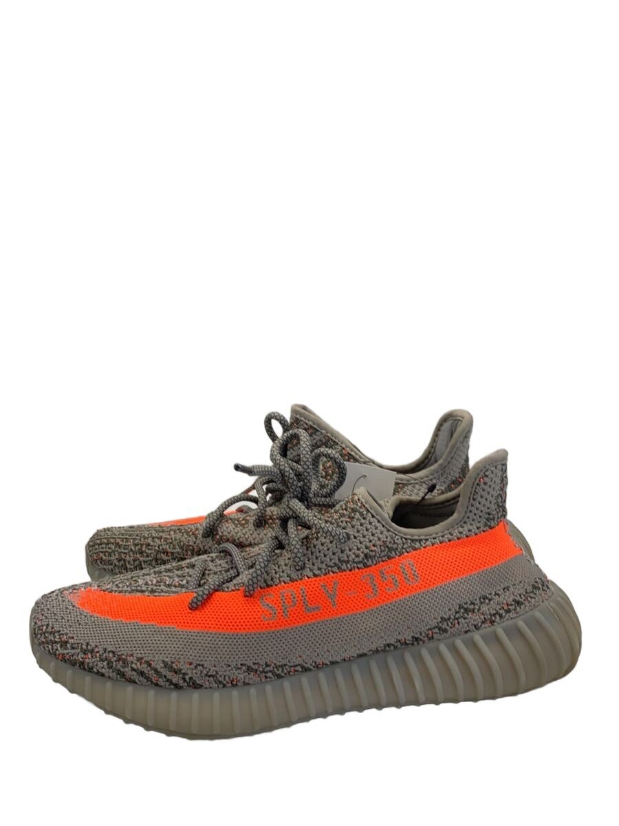【中古】adidas◆YEEZY BOOST 350 V2_たわい無い ブースト 350 V2/27珊/GRY【シューズ】