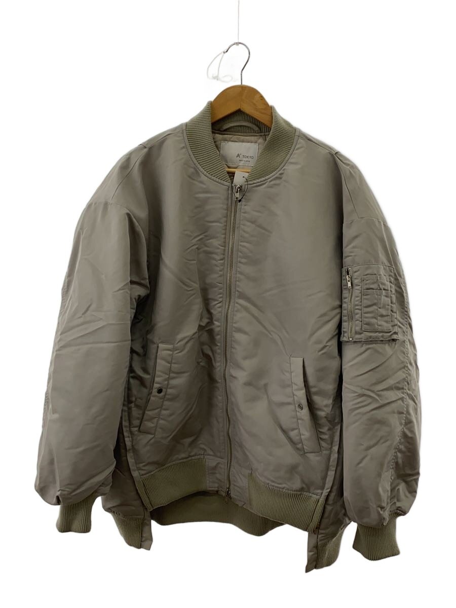 【中古】A＋TOKYO◆フライトジャケット/2/ナイロン/GRY/242650001/SOLOTEX OVER SIZE MA-1【メンズウェア】｜2ｎｄ STREET 店