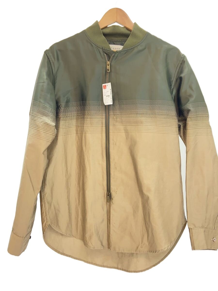 【中古】TAAKK◆MA-1 BLOUSON SHIRTS/ジャケット/2/ナイロン/カーキ/TA22SS-SH029//【メンズウェア】｜2ｎｄ STREET 店