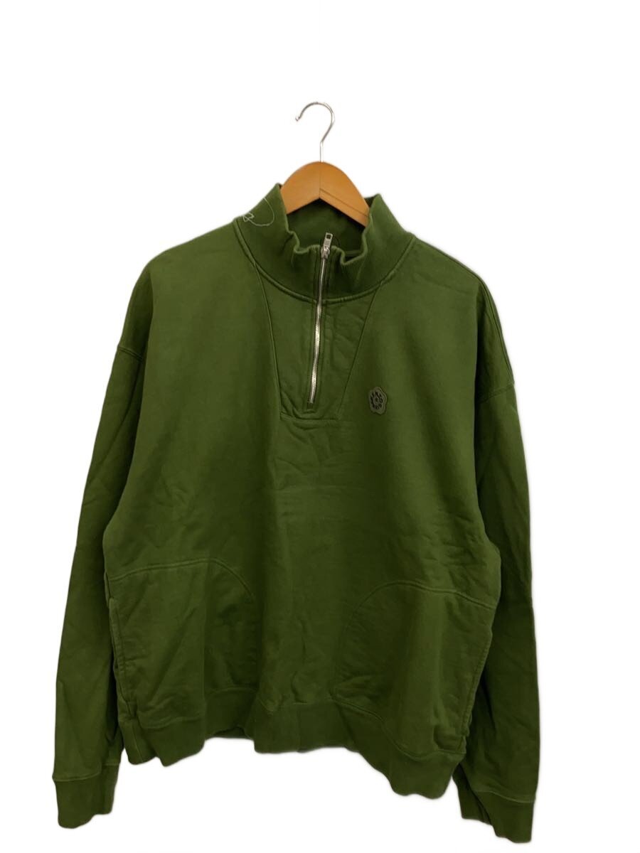 【中古】KENZO◆汗水/XL/綿織物/GRN/無地/FF55SW2414MC【メンズウェア】