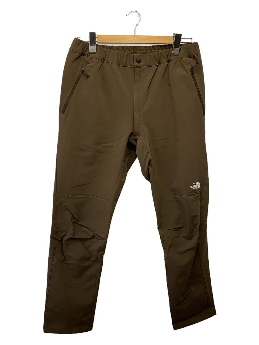 【中古】THE NORTH FACE◆ALPINE LIGHT PANT_アルパインライトパンツ/--/ナイロン/BRW/無地【メンズウェア】
