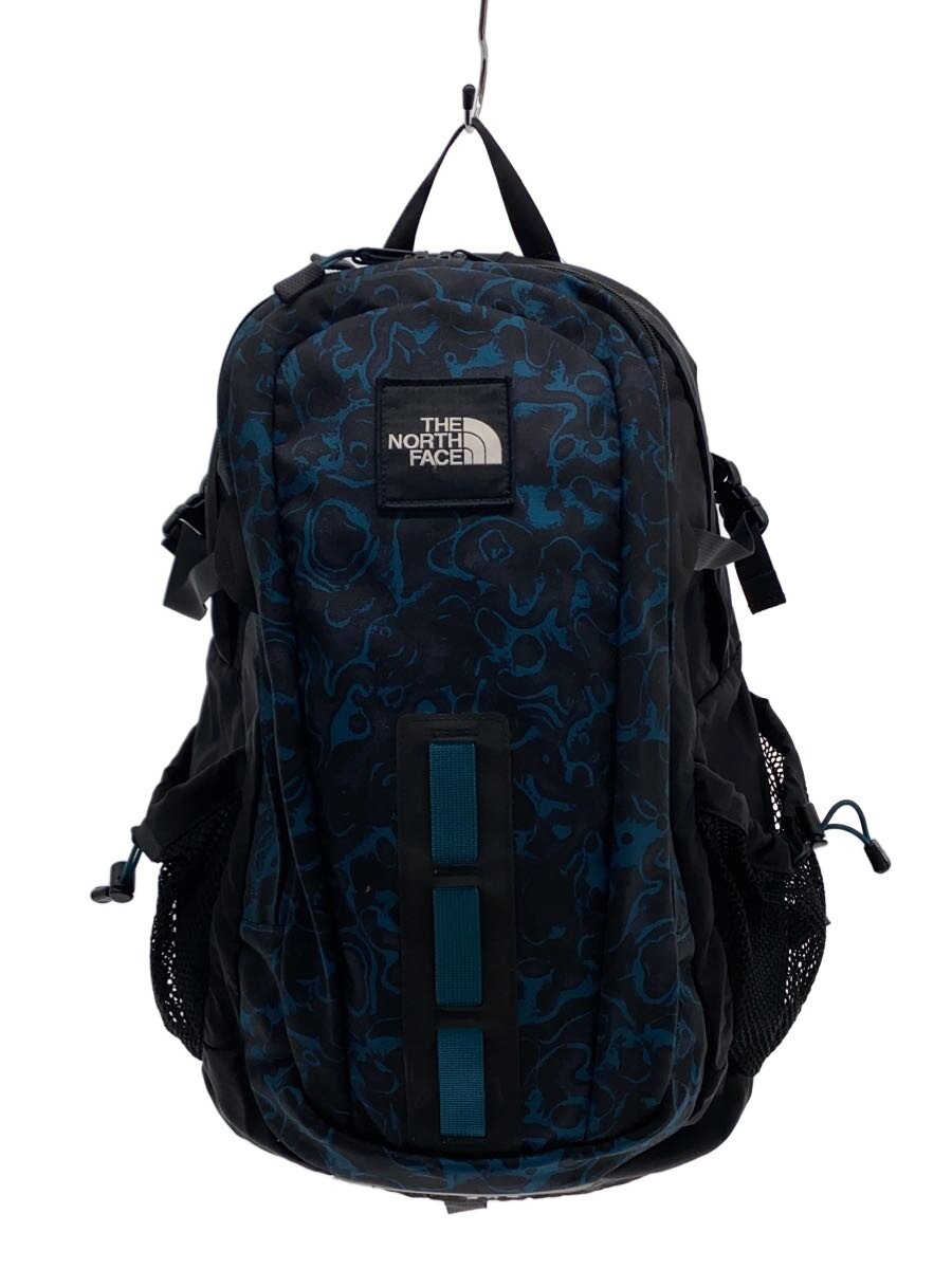 【中古】THE NORTH FACE◆背嚢/--/BLK/総柄/NM71951R【御徒面子】