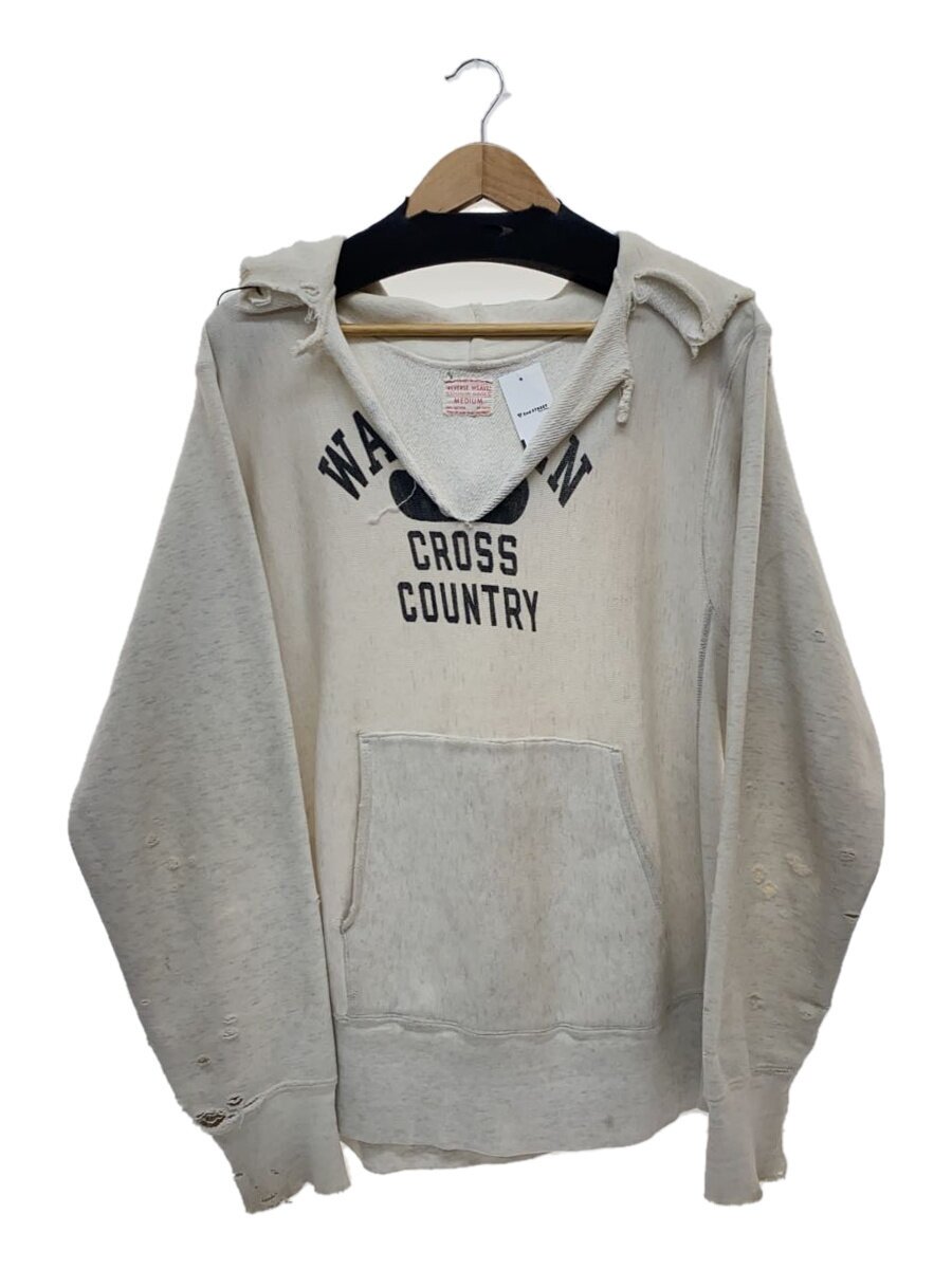 【中古】Champion◆60S/タタキタグ後期/RW/4段プリント/パーカー/M/コットン/GRY/ダメージ有/? NULL ?【メンズウェア】|2nd STREET 店