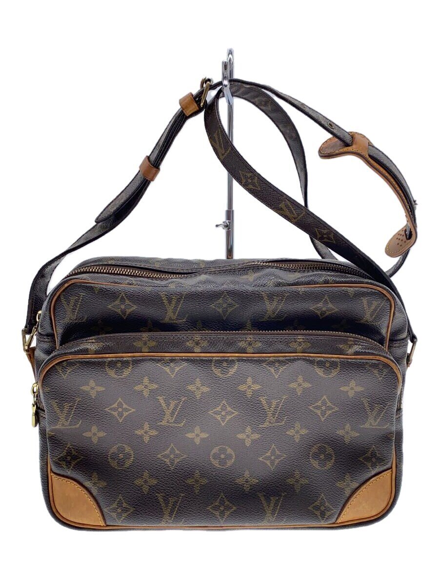 【中古】LOUIS VUITTON◆ナイル_モノグラム・キャンバス_BRW/PVC/BRW/総柄//【バッグ】｜2ｎｄ STREET 店