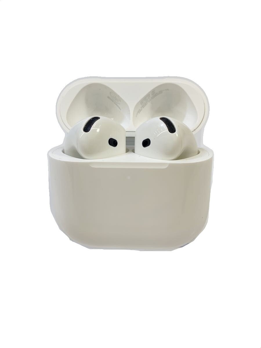 【中古】Apple◆イヤ電話機 AirPods4 アクティブノイズキャンセリング積み上げる青写真 MXP93J/A/2024年製//【家電・視覚性・オーディオ】