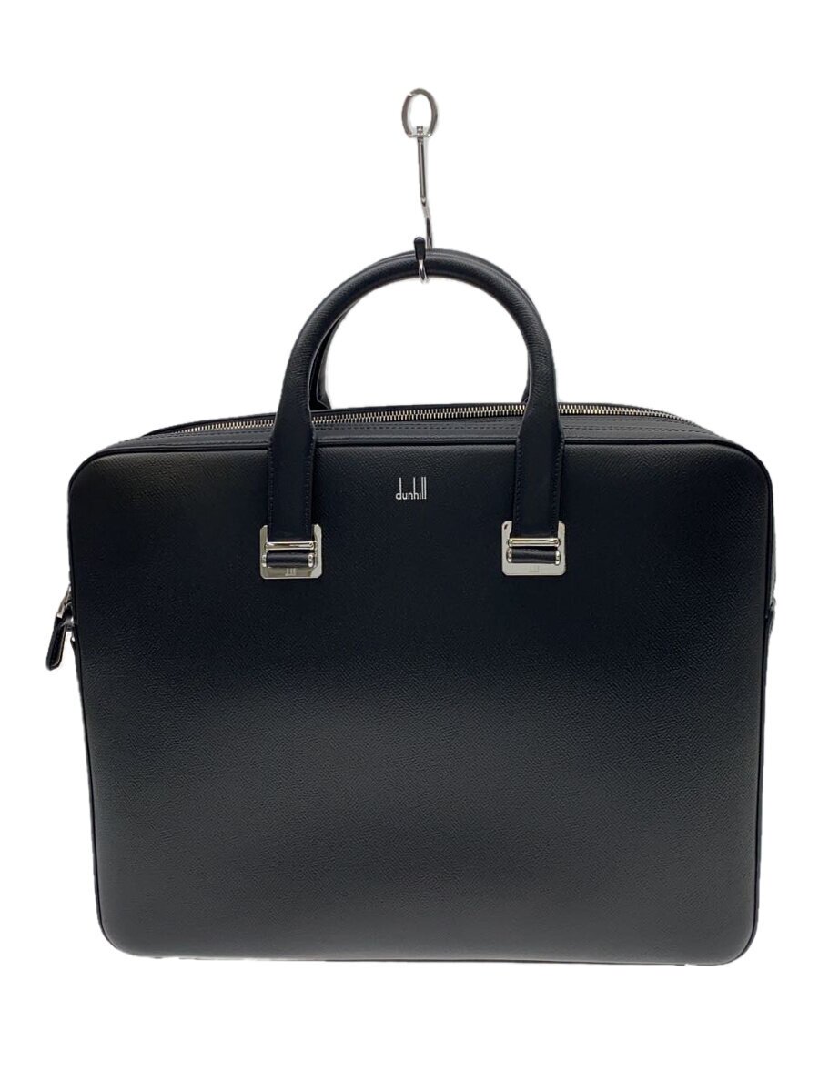 【中古】dunhill◆ブリーフ容れもの/なめし革/BLK/無地/L3ZC41A//【御徒面子】