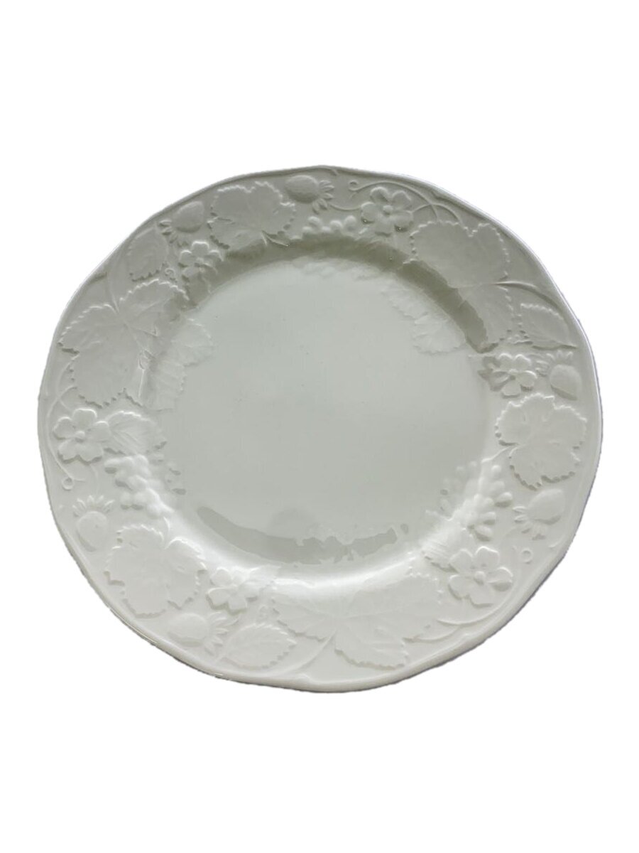 【中古】WEDGWOOD◆プレート/WHT【キッチン用品】