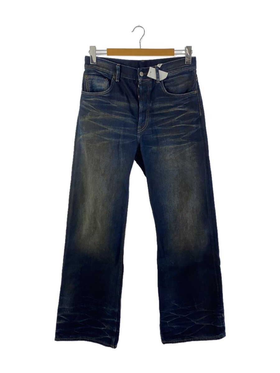 【中古】Acne Studios(Acne)◆21年青写真/ルーズフィットジーンズ/ブーツカットパンツ/29/ジーンズ/BLU/B00383【メンズウェア】