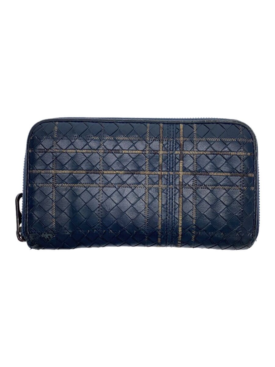 【中古】BOTTEGA VENETA◆長紙入れ/--/米国海軍/メンズ/B06955819F【服飾雑貨他】