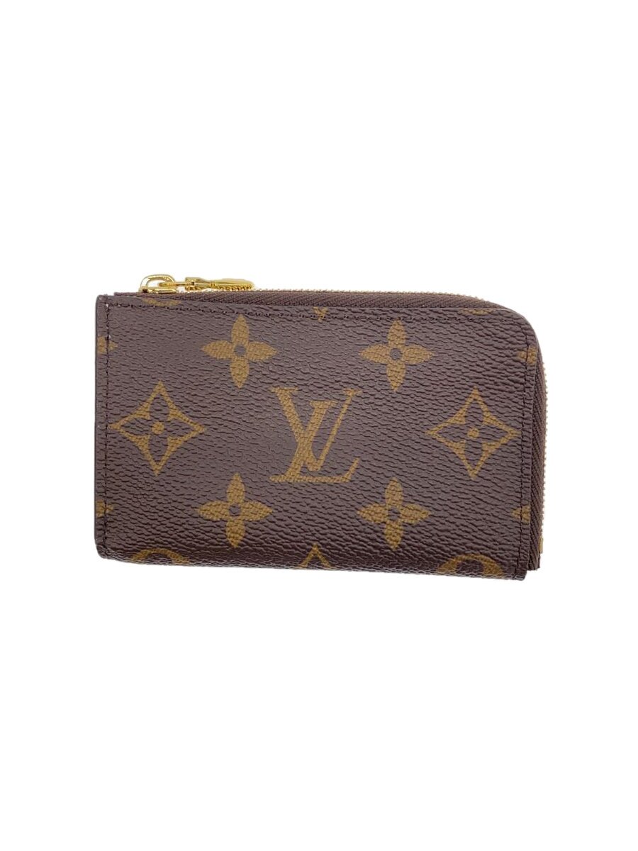 【中古】LOUIS VUITTON◆ポルトクレ ノア モノグラム/歌留多容れもの/--/総柄/レディース/M83612【服飾雑貨他】