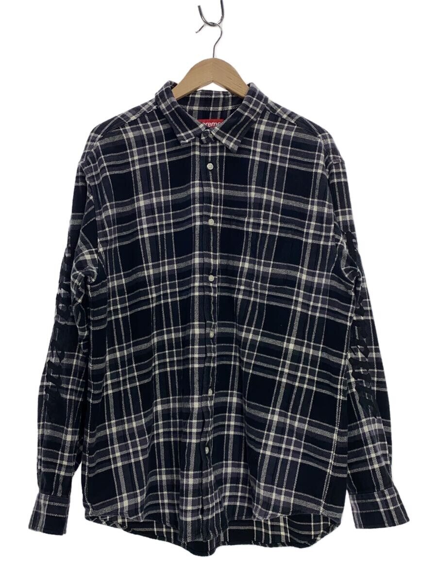 【中古】Supreme◆長袖プルオーバー/L/綿織物/読み合わせる//【メンズウェア】
