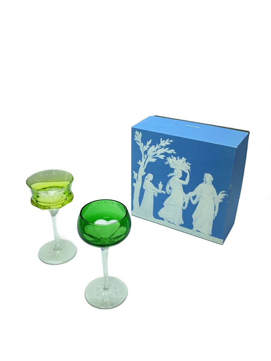 【中古】WEDGWOOD◆グラス/2点セット/GRN//【キッチン用品】