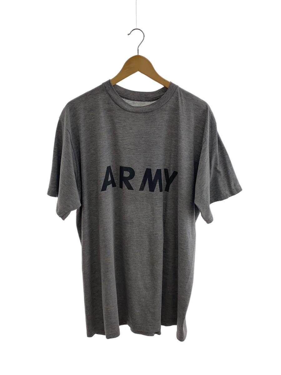 【中古】US.ARMY◆プルオーバー/--/綿織物/GRY/刷り上げる【メンズウェア】