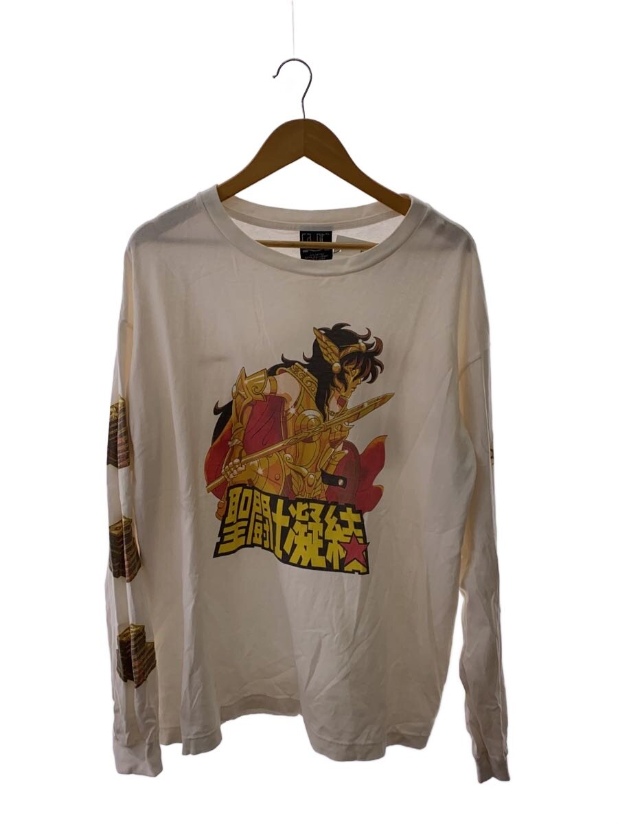 【中古】SAINT MICHAEL◆プルオーバー/XL/綿織物/WHT/SM-A23-0000-C05【メンズウェア】