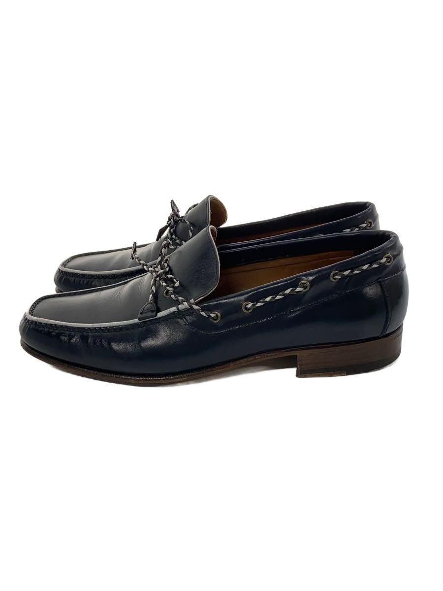 【中古】Enzo bonafe◆ローファー/41.5/NVY/レザー//【シューズ】|2nd STREET 店