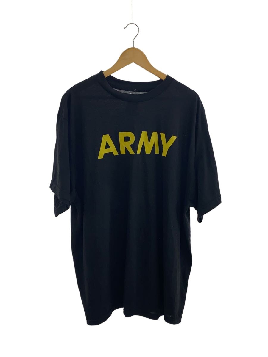 【中古】US.ARMY◆プルオーバー/--/綿織物/BLK/刷り上げる【メンズウェア】