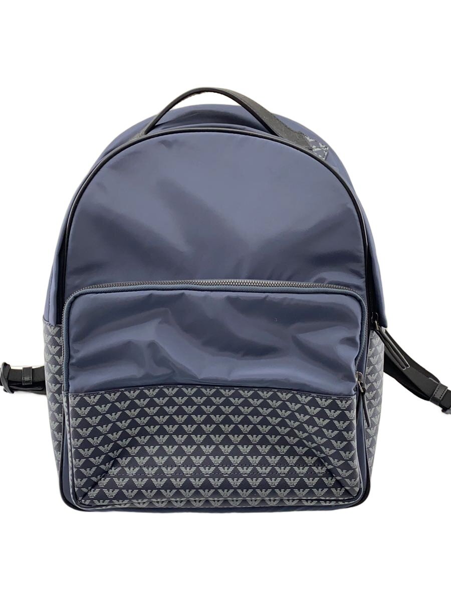 【中古】EMPORIO ARMANI◆背嚢/--/NVY【御徒面子】
