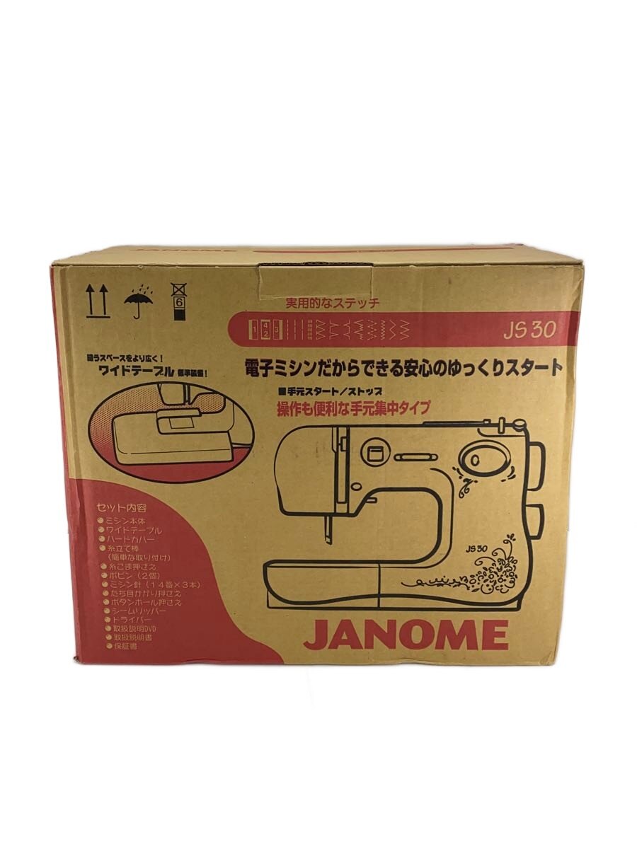 【中古】JANOME◆ミシン JS30//【家電・視覚的・オーディオ】