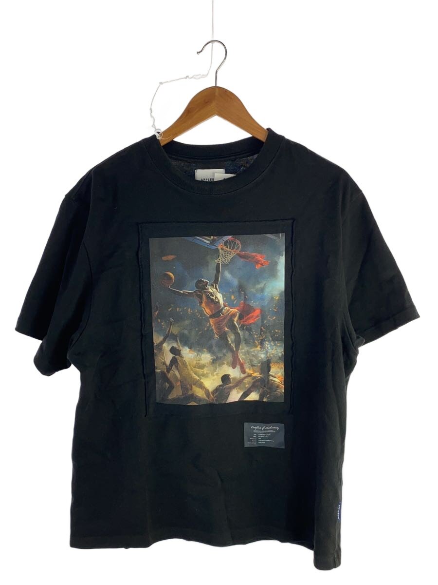 【中古】APPLEBUM◆プルオーバー/M/綿織物/BLK/刷り上げる【メンズウェア】