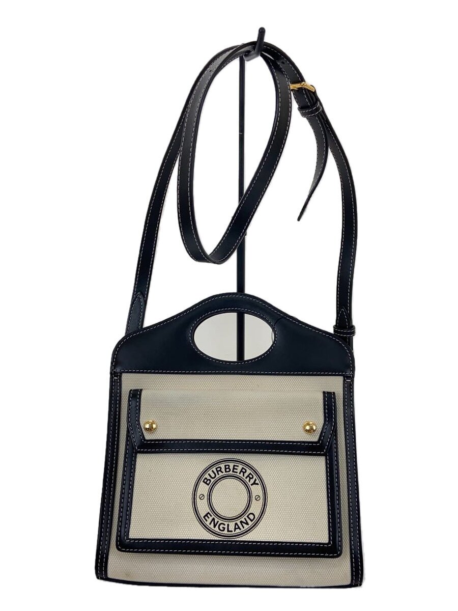 【中古】BURBERRY◆トートバッグ/キャンバス/BLK/8028058//【バッグ】｜2ｎｄ STREET 店