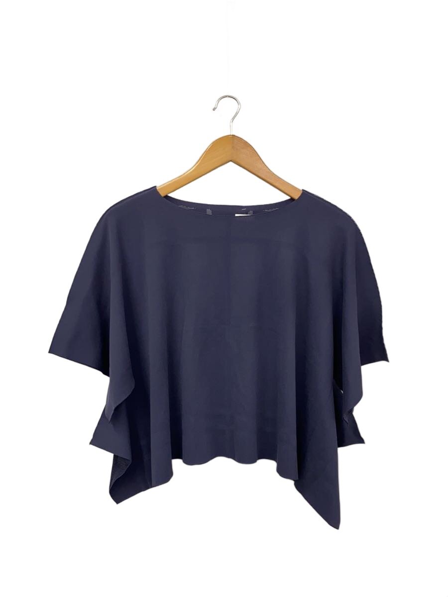 【中古】PLEATS PLEASE ISSEY MIYAKE◆バックメッシュチェックニット半袖カットソー/3/ナイロン/NVY/PP93LK921/? NULL ?【レディースウェア】｜2ｎｄ STREET 店