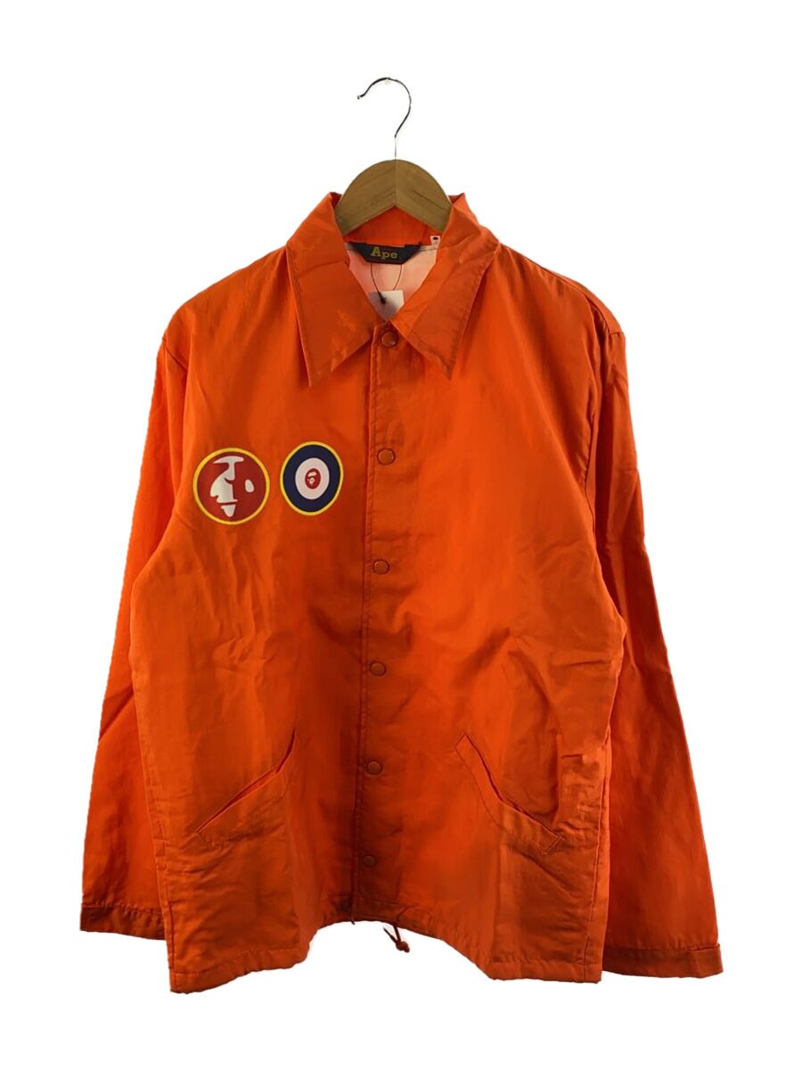 【中古】A BATHING APE◆90s/コーチジャケット/L/ナイロン/ORN//【メンズウェア】|2nd STREET 店