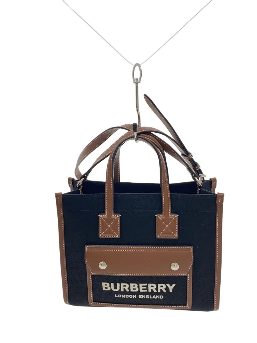 【中古】BURBERRY◆ショルダーバッグ/キャンバス/BLK//【バッグ】|2nd STREET 店
