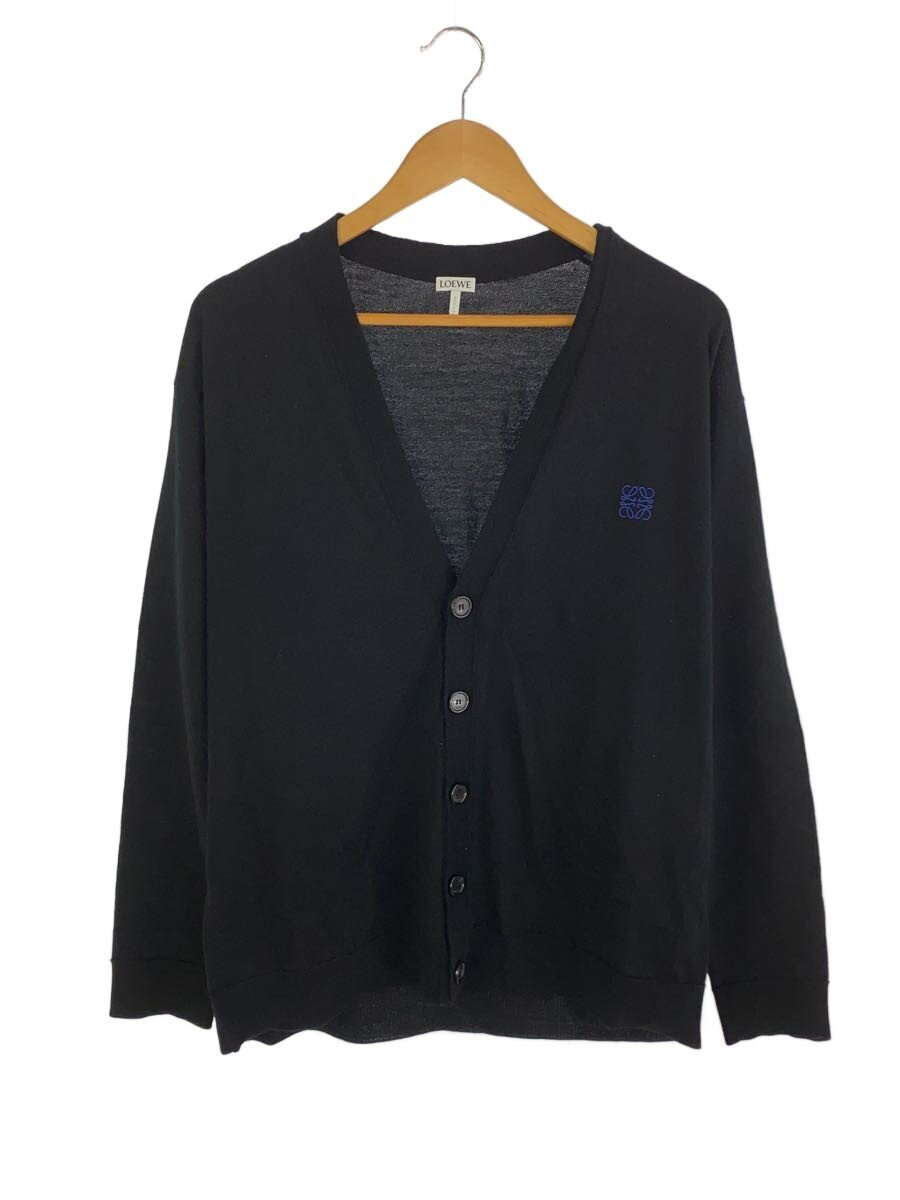 【中古】LOEWE◆ジレー(薄っぺら)/M/羊毛/BLK/Q825Y16K05【メンズウェア】
