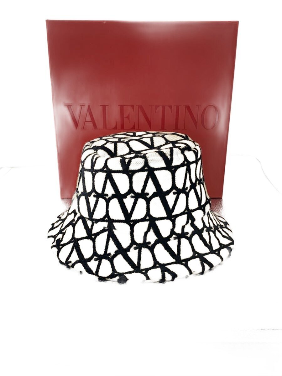 【中古】VALENTINO◆かぶり笠/--/ポリエステル/BEG/レディース/4W2HGA65IEK//【服飾雑貨他】