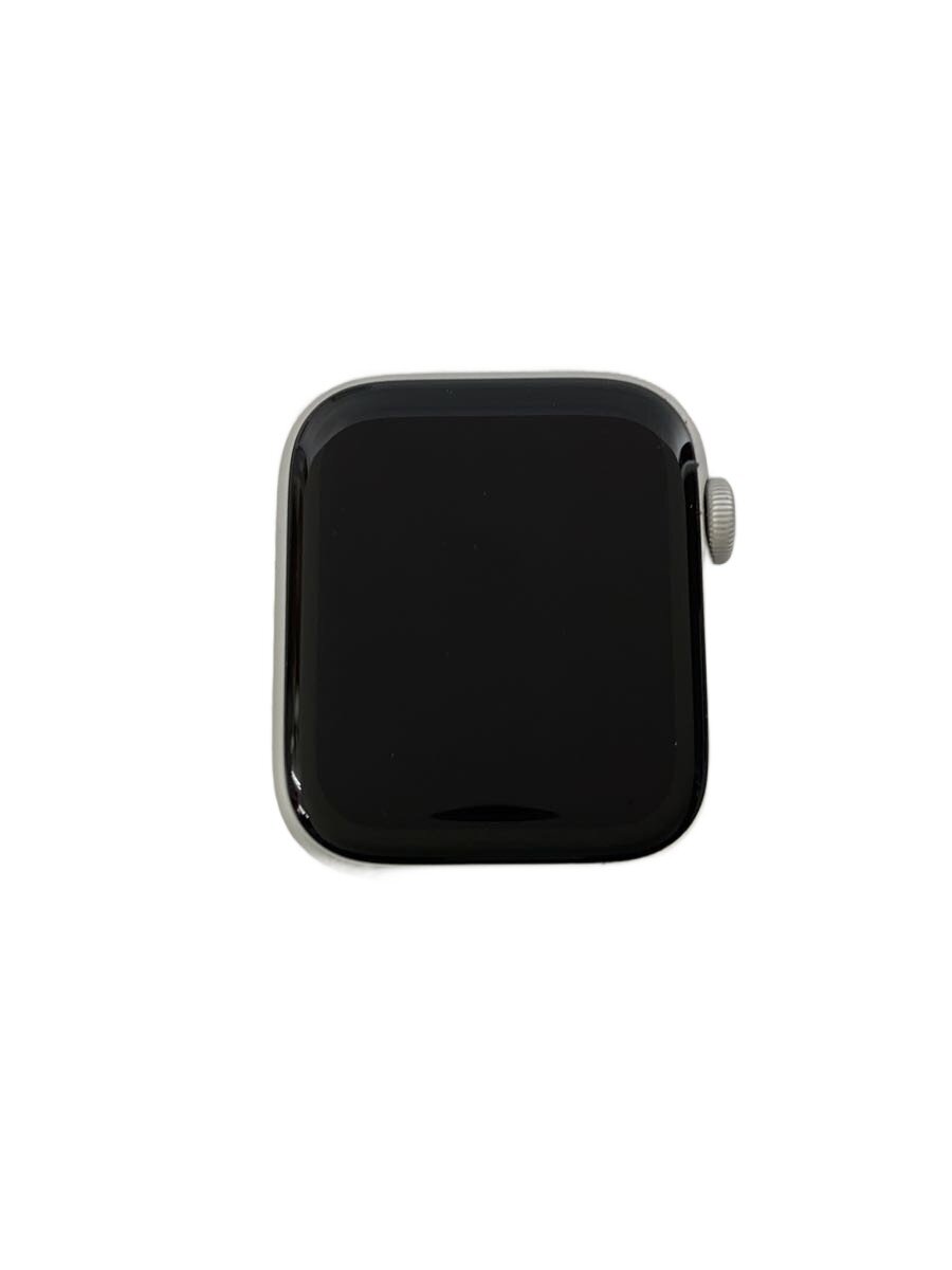 【中古】Apple◆Apple Watch SE GPS模範例 44粍 MKQ43J/A [しろがね色/アビスブルー]/デジタル【服飾雑貨他】