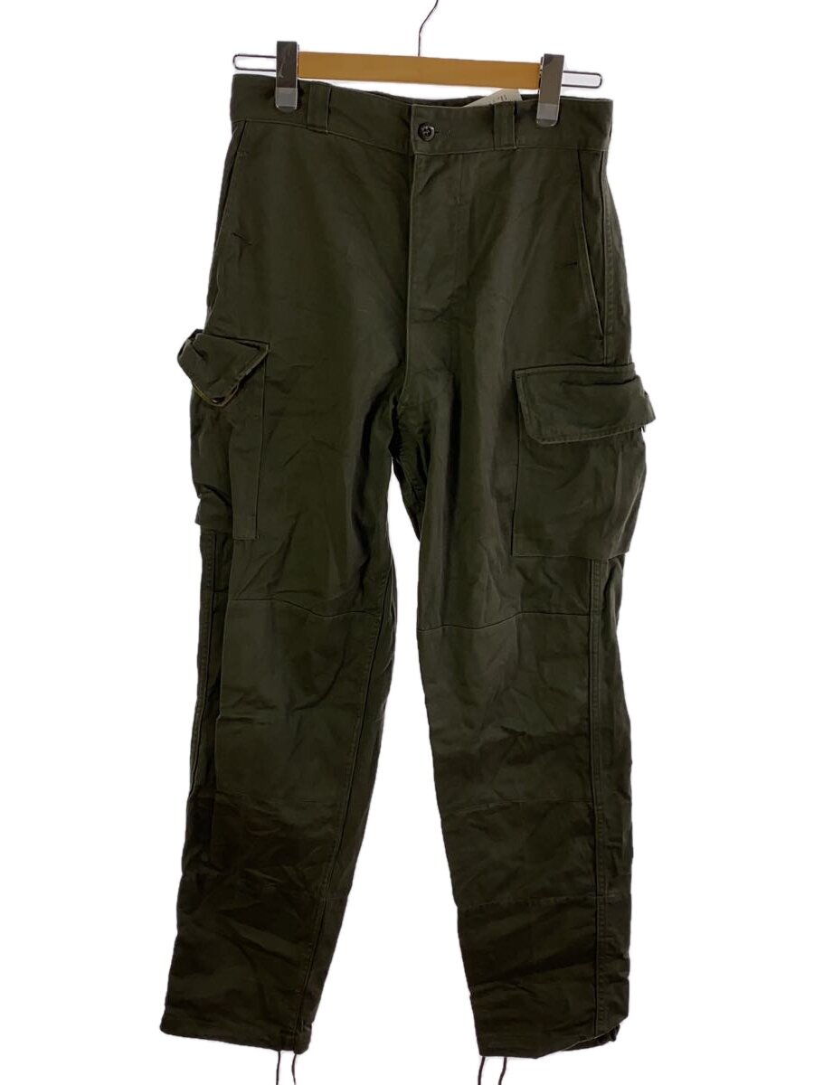 【中古】FRENCH MILITARY◆60S/カーゴパンツ/L/カーキ/BAIZET【メンズウェア】