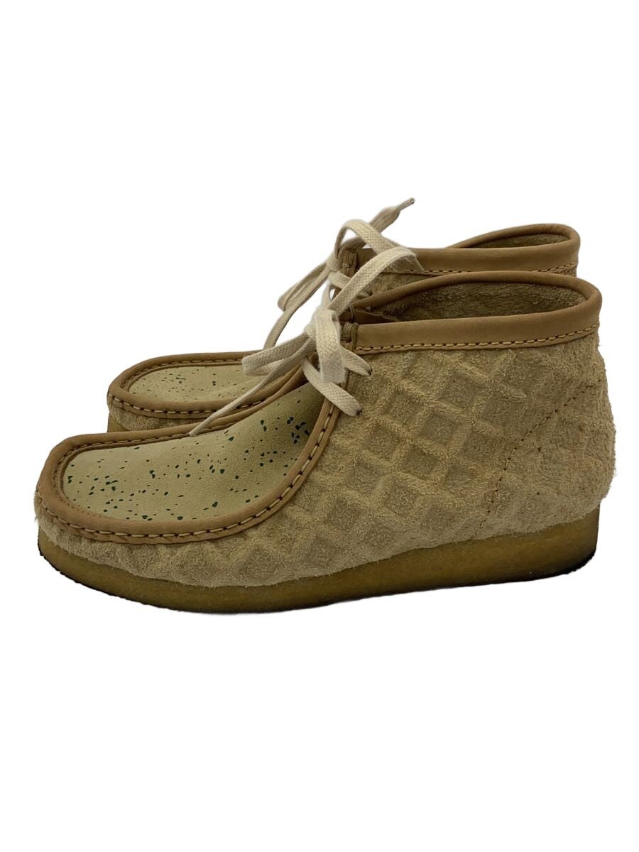 【中古】Clarks◆シューズ/US8/CML【シューズ】